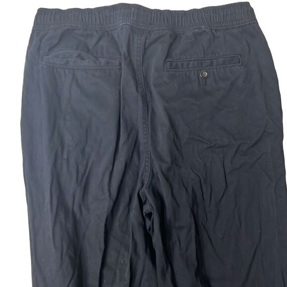 Aeropostale Men’s Black Stretch Drawstring Waist Twill Jogger Pants Medium - Picture 5 of 8